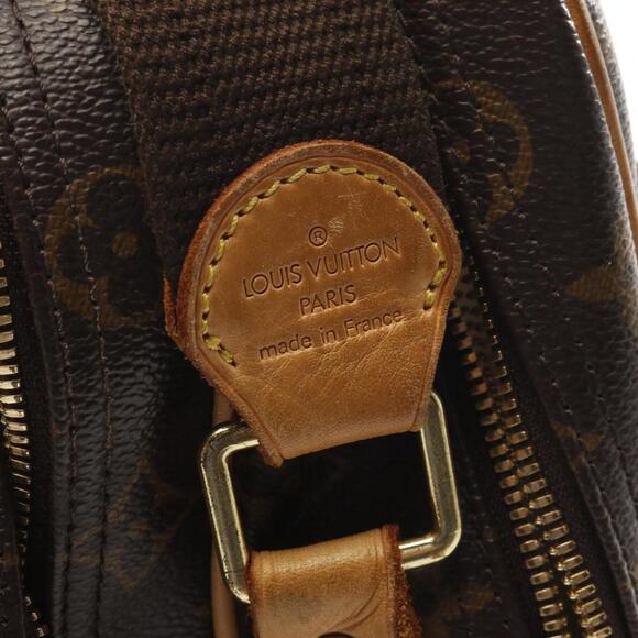 LOUIS VUITTON Brown Monogram Leather Shoulder Bag - Picture 4 of 12